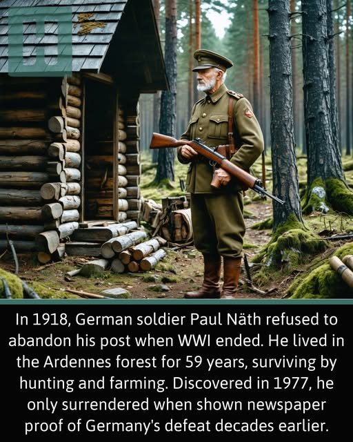A Forgotten Soldier in the Woods: The Tragic Story of Paul Näth, the WWI Soldier Who Refused to Surrender .US
