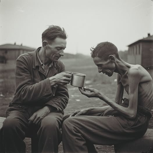 Shared Water: An Act of Survival and Brotherhood in a Prison Camp in 1945 .US
