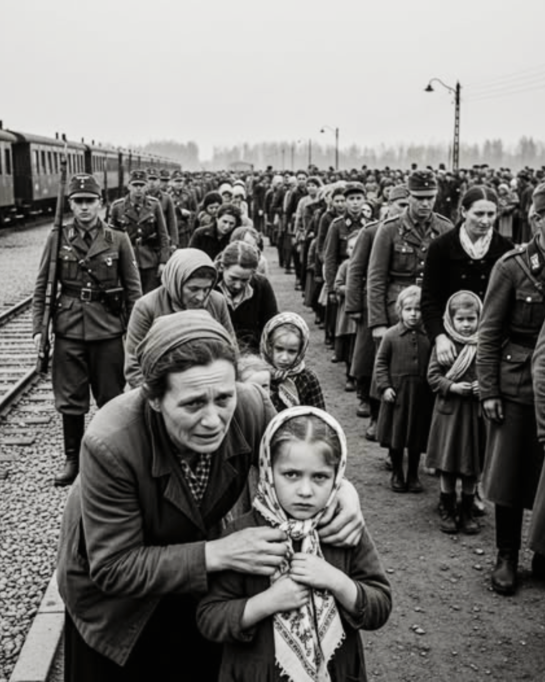 In Auschwitz, a Mother’s Scarf – 1943 .US