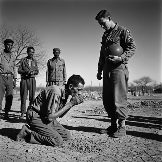 Dachau 1945: The Prisoner Who Kissed the Ground of Freedom .US