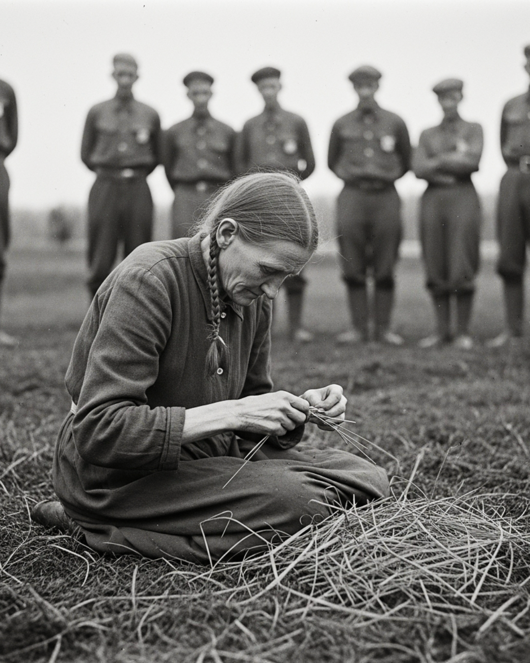 The Woman Who Braided Grass – Poland, 1944 .US