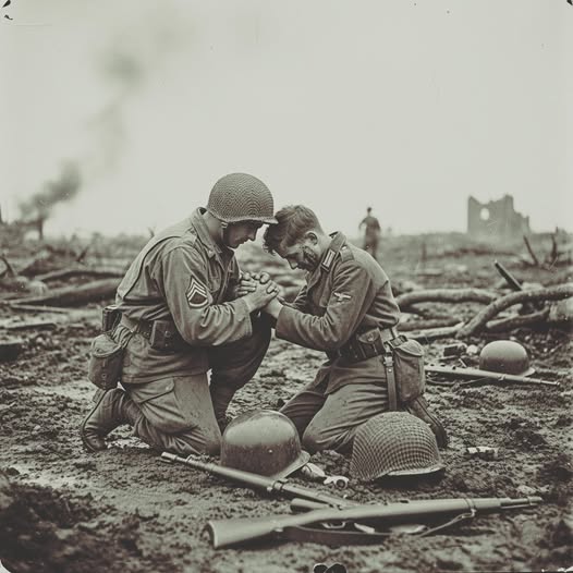 The Soldier Who Stopped to Pray — Normandy, 1944 .US