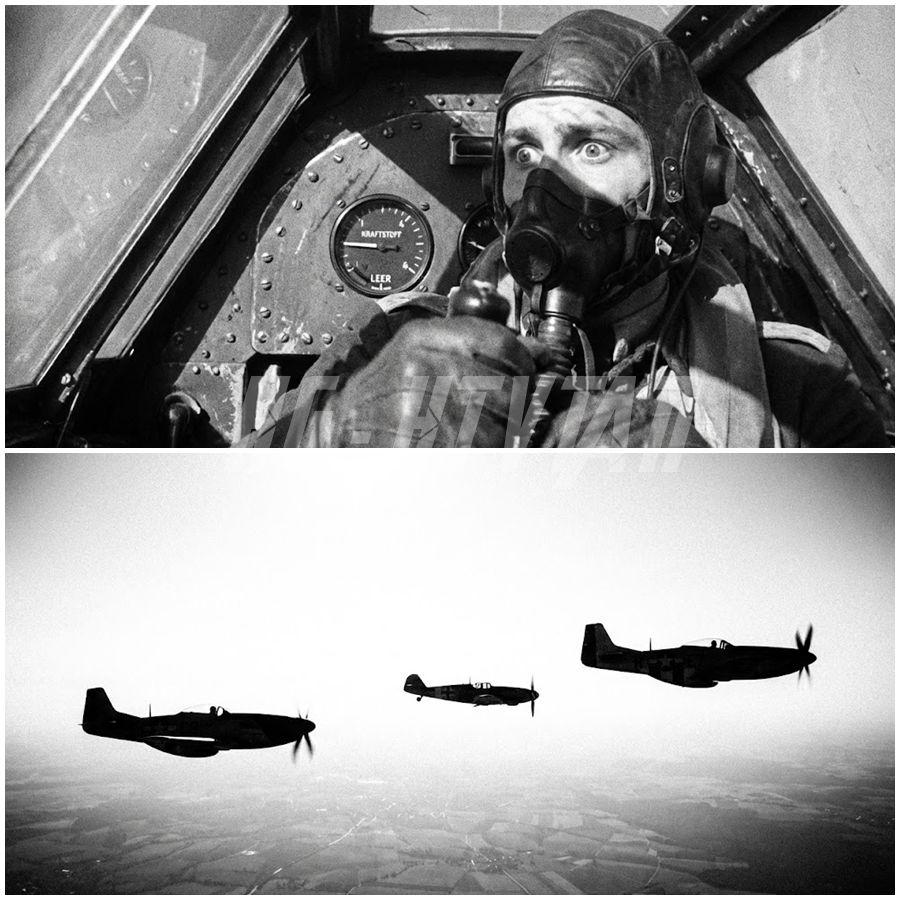 24 marca 1945 roku, 22 000 stóp nad niemieckimi terenami wiejskimi w pobliżu Castle, porucznik Franz Stigler siedział w kokpicie swojego Messerschmitta Bf 109 i wiedział, że zaraz zginie. Wskaźnik paliwa pokazywał pusty zbiornik. Silnik rzęził, kaszlał, walcząc o ostatnią kroplę paliwa lotniczego, którego już nie było. NP
