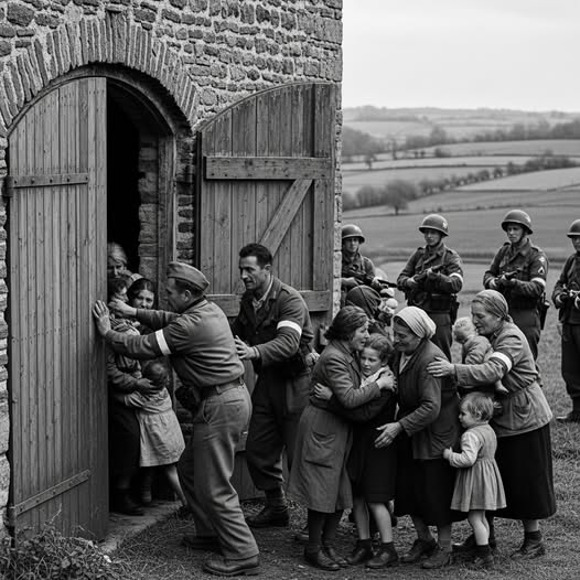 Les derniers jours empreints de larmes des civils français dans l’ombre de la Seconde Guerre mondiale. NF