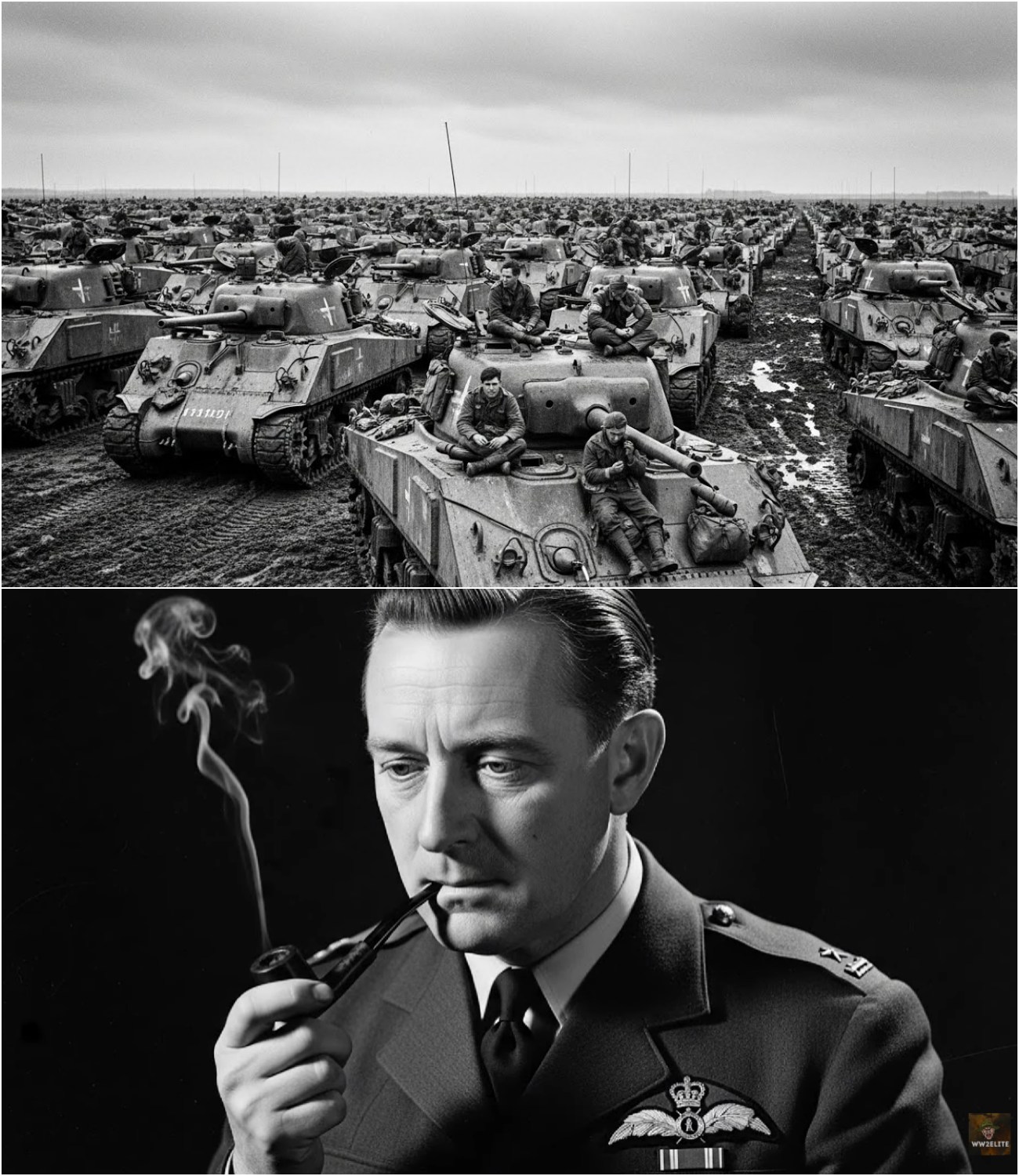 Ce qu’a dit Eisenhower lorsque Montgomery a menacé de démissionner s’il ne recevait pas tous les camions de ravitaillement .NF