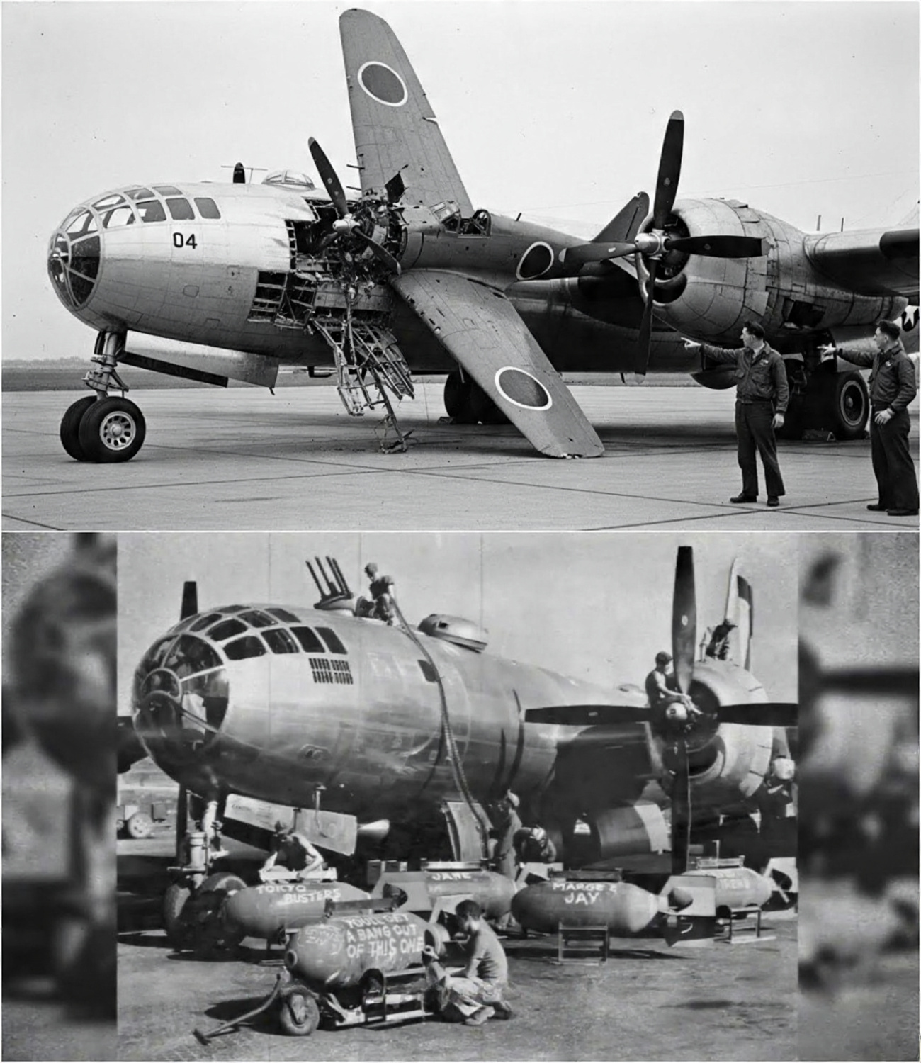 Quand ce B-29 a détruit 14 chasseurs japonais — deux l’avaient déjà percuté. NF