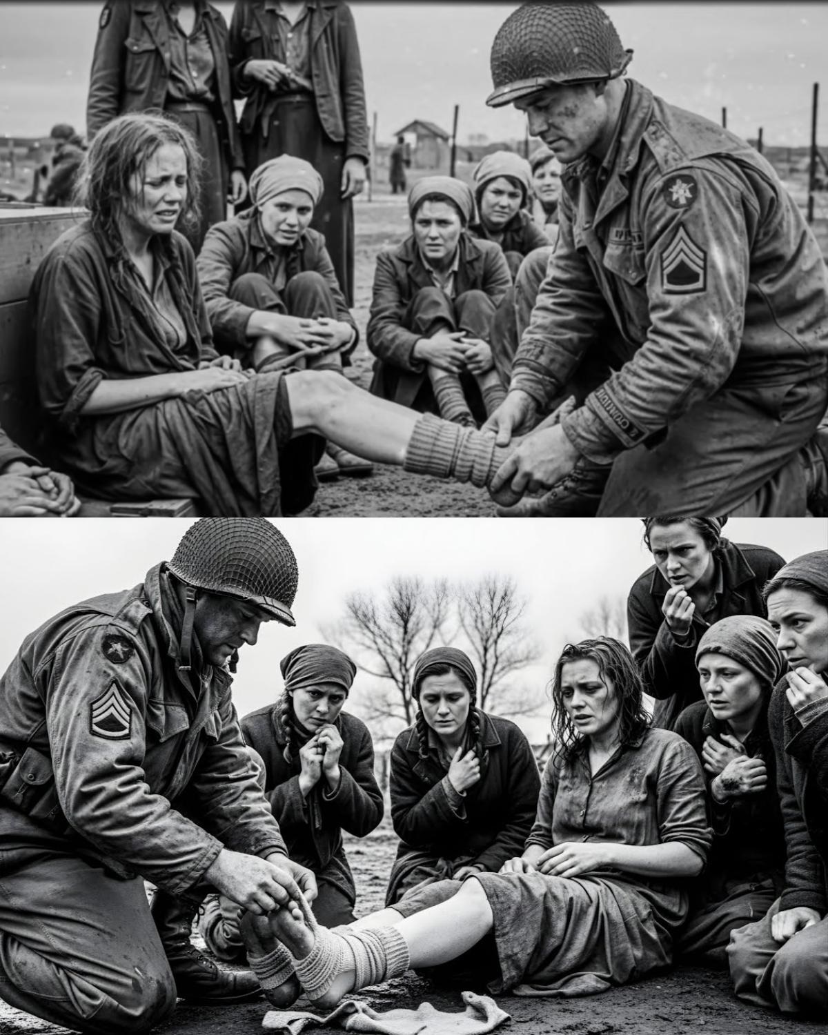 “Non sentiamo più i nostri piedi”: le prigioniere di guerra tedesche non si aspettavano questo dai soldati americani. NI