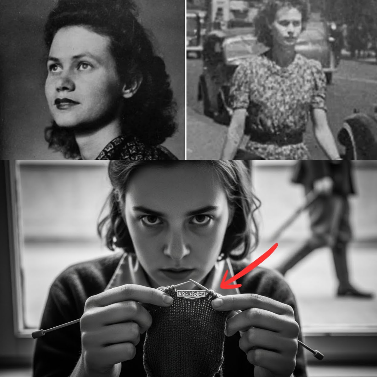 Le point secret : comment les modèles de tricot « bêtes » d’une jeune fille ont permis de faire passer clandestinement des renseignements mortels pour le Débarquement. NF.
